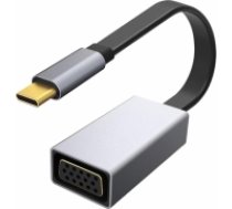 Platinet adapteris USB-C - VGA (44711) (44711)