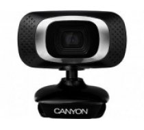 Canyon  Webcam 720P HD with USB2.0 connector 360 Black (CNE-CWC3N)