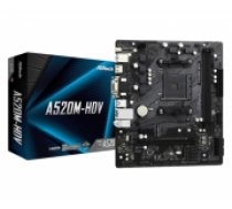 MB AMD A520 SAM4 MATX/A520M-HDV ASROCK (A520M-HDV)