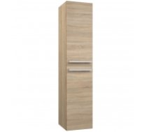 Vannas istabas augstais skapis ar veļas grozu Raguvos Baldai SERENA 35 CM grey oak 1433210