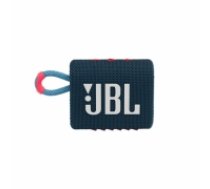 JBL ūdensizturīga portatīvā skanda JBL Go, tumši zila - JBLGO3BLUP (JBLGO3BLUP)