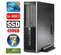 Hewlett-packard HP 8100 Elite SFF i5-650 16GB 480SSD GT1030 2GB DVD WIN10PRO/W7P (RW5257UP)