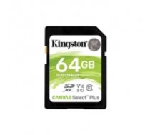 Atmiņas karte Canvas Select Plus SD Card, Kingston / 64GB (SDS2/64GB)