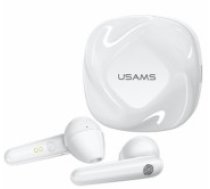 Usams BHUSD01 SD TWS Airpods Bluetooth 5.0 Stereo Austiņas ar Pieskāriena vadību / HD Mikrofonu / Baltas (BHUSD01)