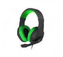 GENESIS ARGON 200 Gaming Headset, On-Ear, Wired, Microphone, Green (292131)