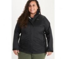 Marmot Jaka Wms PreCip Eco Jacket Plus 3XL Black (889169615450)