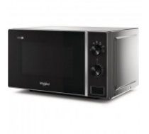 Whirlpool MWP 101 SB microwave Countertop Solo microwave 20 L 700 W Black, Silver (MWP101SB)
