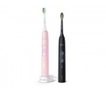 Philips 4500 series HX6830/35 electric toothbrush Adult Sonic toothbrush Grey, Pink (HX6830/35)