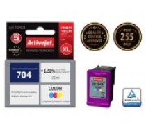 Activejet ink for Hewlett Packard No.704 CN693AE (AH-704CR)