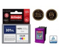 Activejet ink for Hewlett Packard No.301XL CH564EE (AH-301CRX)