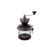 Hario CMHN-4 coffee grinder Burr grinder Black, Transparent, Wood (CMHN-4)