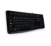 Logitech K120 keyboard USB QWERTZ German Black (920-002489)