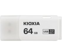 Kioxia TransMemory U301 USB flash drive 64 GB USB Type-A 3.2 Gen 1 (3.1 Gen 1) White (LU301W064GG4)