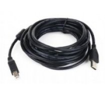 USB 2.0 A-plug B-plug 3 m (10 ft) cable with ferrite core Gembird (CCF-USB2-AMBM-10)