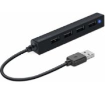 Speedlink USB hub Snappy Slim 4 portu (SL-140000-BK) (SL-140000-BK)