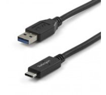 USB A uz USB C Kabelis Startech USB31AC1M            Melns