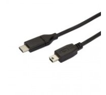 Kabelis USB C Startech USB2CMB2M            USB C Melns