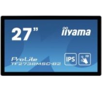 iiyama ProLite TF2738MSC-B2 touch screen monitor 68.6 cm (27") 1920 x 1080 pixels Multi-touch Multi-user Black (TF2738MSC-B2)
