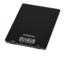 Bomann KW 1515 CB Black Countertop Square Electronic kitchen scale (KW 1515 CB)