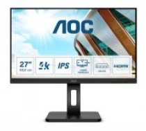 AOC U27P2CA computer monitor 68.6 cm (27") 3840 x 2160 pixels 4K Ultra HD LED Black (U27P2CA)