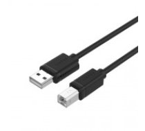 UNITEK Y-C421GBK USB cable 5 m USB 2.0 USB A USB B Black (Y-C421GBK)