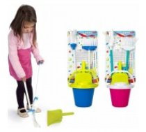 Bigbuy Fun Apkopes un Uzglabāšanas Komplekts Cleaning Home Kubs Slota Šaufele Birste