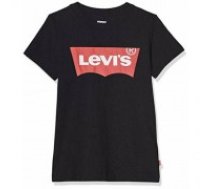 Bērnu Krekls ar Īsām Piedurknēm Levi's E8157 Melns (14 gadi)