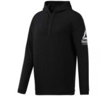 Vīriešu Sporta Krekls ar Kapuci Reebok  FLEECE OTH HOOD EC0880 Melns