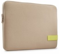 Case Logic Reflect Laptop Sleeve 13.3 REFPC-113 Plaza Taupe/Sun-Lime