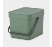BRABANTIA atkritumu tvertne Sort & Go, 6 l, Fir Green - 129841 (129841)