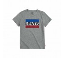 Krekls ar Īsām Piedurknēm Levi's Sportswear Logo B Tumši pelēks