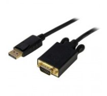 DisplayPort uz DVI Adapteris Startech DP2VGAMM3B           Melns 90 cm 0,9 m