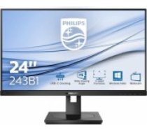 Mmd-monitors & displays                    PHILIPS 243B1/00 Monitor 23.8inch FHD (243B1/00)