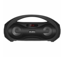Speaker SVEN PS-425, black (12W, Bluetooth, FM, USB, microSD, LED-display, 1500mA*h); SV-019624 (PS-425)