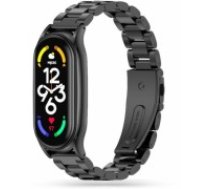 Tech-Protect watch strap Stainless Xiaomi Mi Band 5/6/7, black