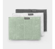 BRABANTIA mikrošķiedras dvielīši 3gab. 16x22 cm, Jade Green - 215827 (215827)