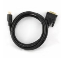 Gembird 1.8m, HDMI/DVI, M/M DVI-D Black (CC-HDMI-DVI-6)
