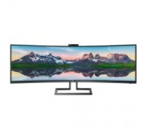 Philips Monitor 48.8 inch 499P9H Curved VA HDMIx2 DP USBC (499P9H/00)