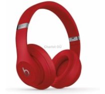 Beats Studio3 Wireless Over-Ear Headphones, Red (334412)