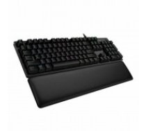 Bluetooth Tastatūra ar Planšetes Balstu Logitech G513 CARBON LIGHTSYNC RGB Mechanical Gaming Keyboard, GX Brown
