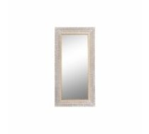 Sienas spogulis DKD Home Decor Stikls Bronza Balts Koks MDF (93 x 6 x 180 cm)
