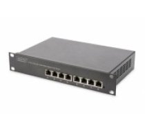 Digitus                    8-port Gigabit Ethernet PoE switch DN-95317 10/100/1000 Mbps (RJ-45), Unmanaged, Rackmountable, Power supply type Internal, Ethernet LAN (RJ-45) ports 8 (DN-95317)