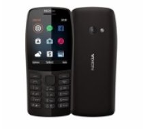 Nokia 210 Black, 2.4 ", TFT, 240 x 320 pixels, 16 MB, Dual SIM, Bluetooth, 3.0, USB version microUSB, Main camera 0.3 MP, 1020 mAh (MT_210DS BLACK)