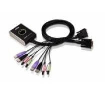 Aten                    2-Port USB DVI/Audio Cable KVM Switch with Remote Port Selector (CS682-AT)