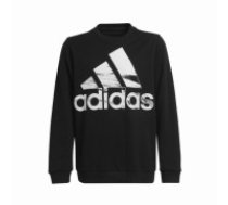 Bērnu Sporta Krekls bez Kapuča Adidas Sweat Logo Melns