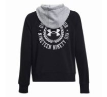 Vīriešu Sporta Krekls ar Kapuci Under Armour Rival Fleece CB Melns