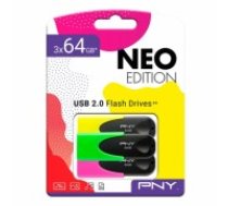 USB Zibatmiņa PNY 64 GB (3 uds)