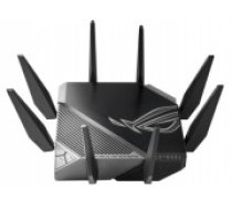 Asus Wi-Fi 6 Tri-Band Gigabit Gaming Router ROG GT-AXE11000 Rapture 802.11ax, 1148+4804+4804 Mbit/s, 10/100/1000/2500 Mbit/s, Ethernet LAN (RJ-45) ports 5, MU-MiMO Yes, No mobile broadband, Antenna type External, 2xUSB 3.2 (90IG06E0-MO1R00)