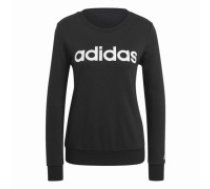 Sieviešu Sporta Krekls bez Kapuča Adidas Essentials Logo Melns