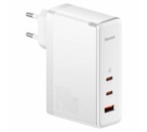 Baseus GaN5 Pro wall charger 2xUSB-C + USB, 140W (white) (CCGP100202)